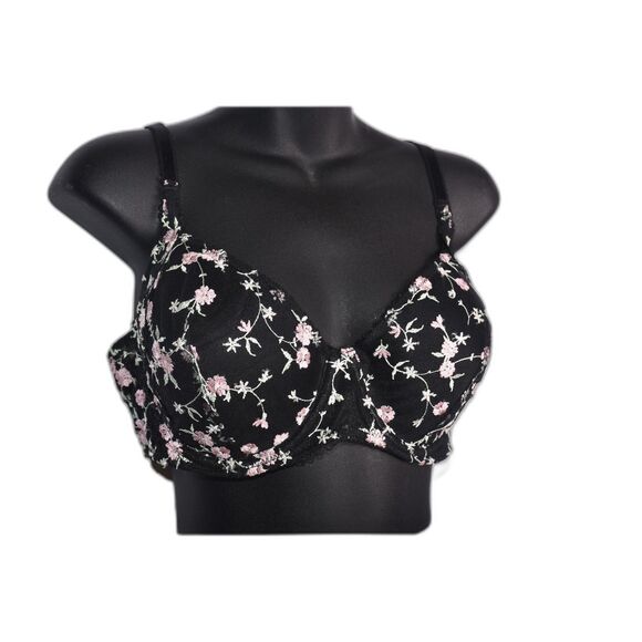 Adore by Adore Me Floral Embroidered Bra 36D Romantic Coquette - Picture 7 of 7